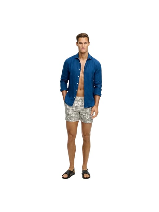 Superdry Premium zwempak met print voor heren - Image 2