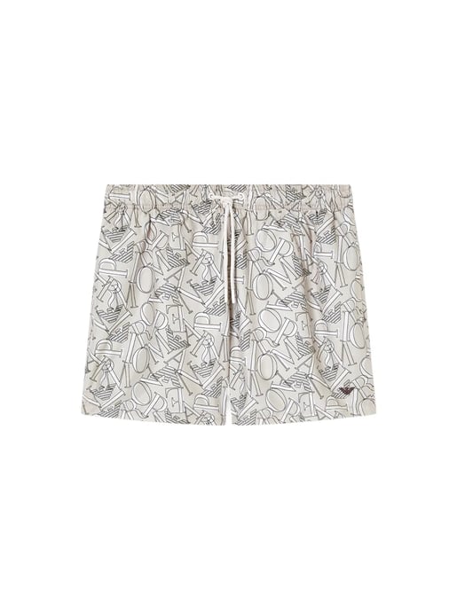 Emporio Armani herenbadpak met kenmerkende stijl - Image 2