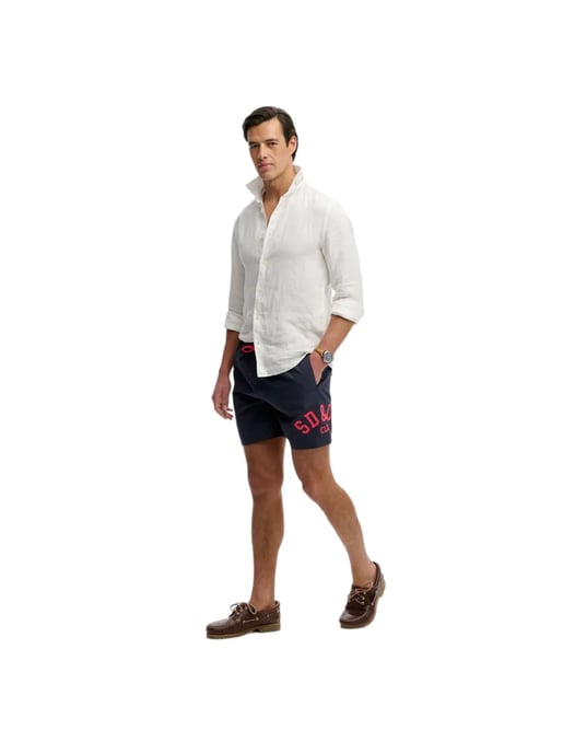 Superdry heren zwempak met logo-opdruk, maat 16 - Image 2