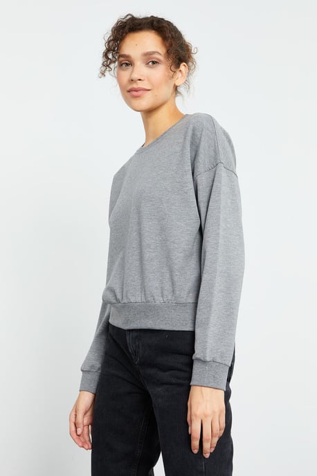 Women's Relaxed Crew Neck Sweatshirt - Image 4