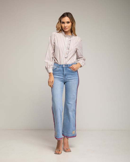 Poloblus med volonts och slits - Image 4