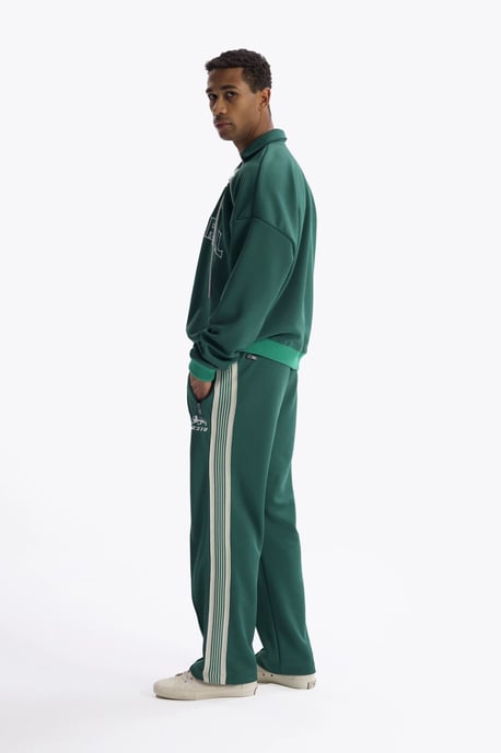 Dragsko-halsringning tryckt sweatshirt - Image 4