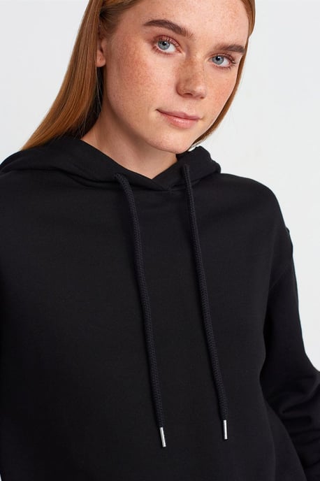 Oversized Katoenen Zip-Front Hoodie - Image 4