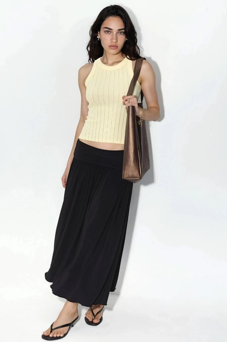 Pailletten U-hals Mouwloze Tanktop - Image 4