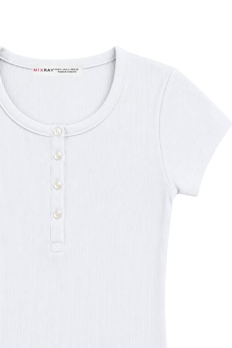 Katoenen Aansluitende Knoptanktop - Image 1