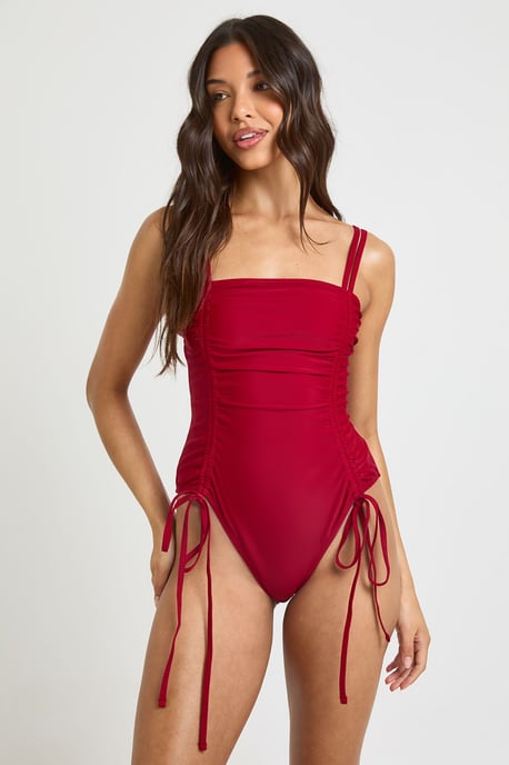 Ruched Swimsuit - Image 1