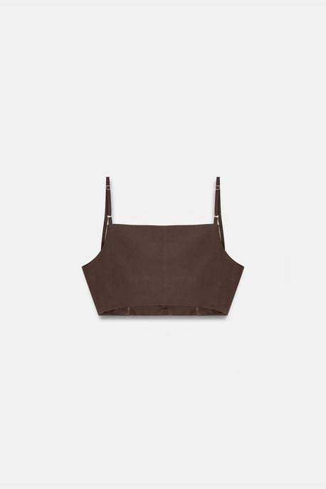 Kvinnors kortärmad figursydd Tencel-väst - Image 6