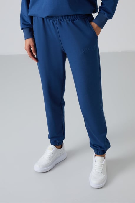 Oversized Sweatshirt en Broek met Elastische Tailleband Set - Image 5