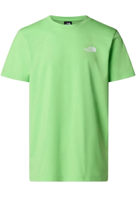 The North Face Men's Simple Dome T-Shirt & French Terry Shorts Set – Lime Green / Black - Image 4