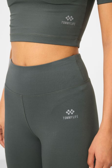 Dames Katoenen Slim-fit Actieve Set - Image 3
