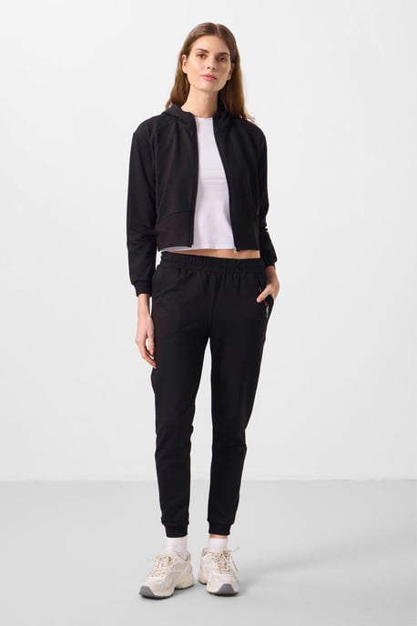 Oversized Hoodie met Rits en Broek Set - Image 1