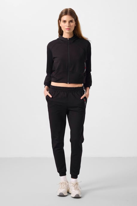 Oversized Hoodie met Rits en Broek Set - Image 4