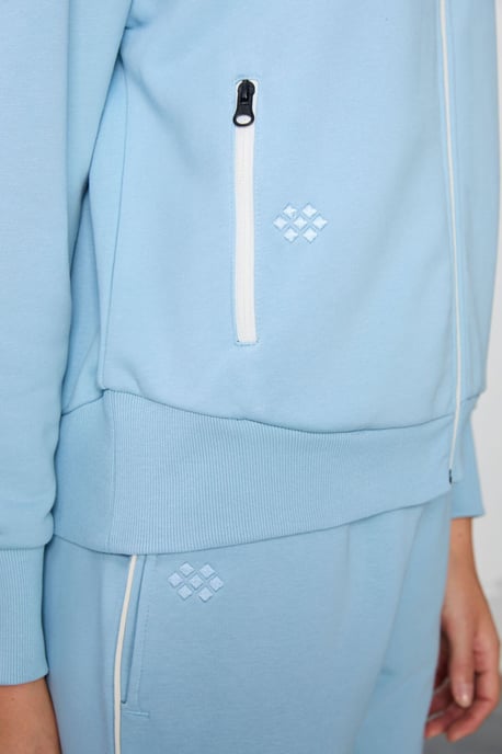 Oversized Sweatshirt met Ritskraag en Broekset - Image 6