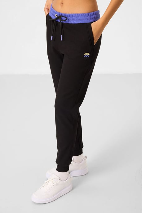 Kleurblok Hooded Sweater en Broek Set - Image 6