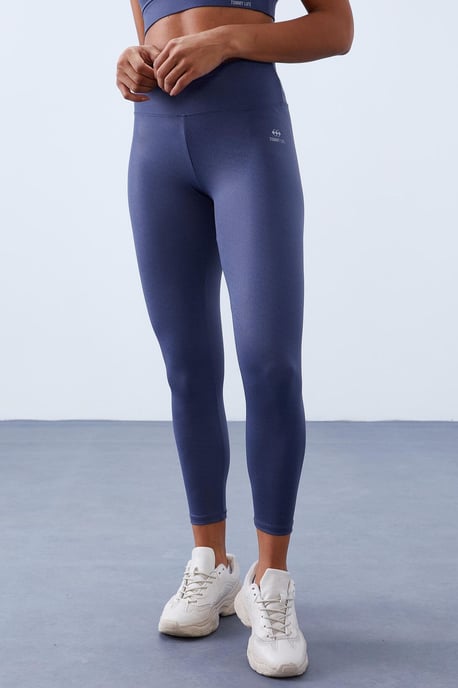 Ärmlös aktiv uppsättning med högmidjade leggings - Image 4