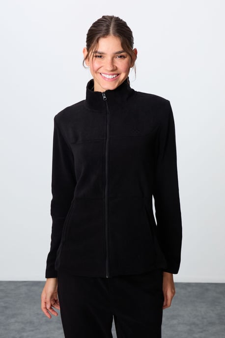 Vrouwen Lange Mouwen Rits Trainingspak Set - Image 3