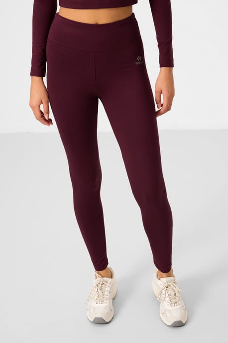 Katoenen Elastaan Crop T-Shirt en Legging Set - Image 5