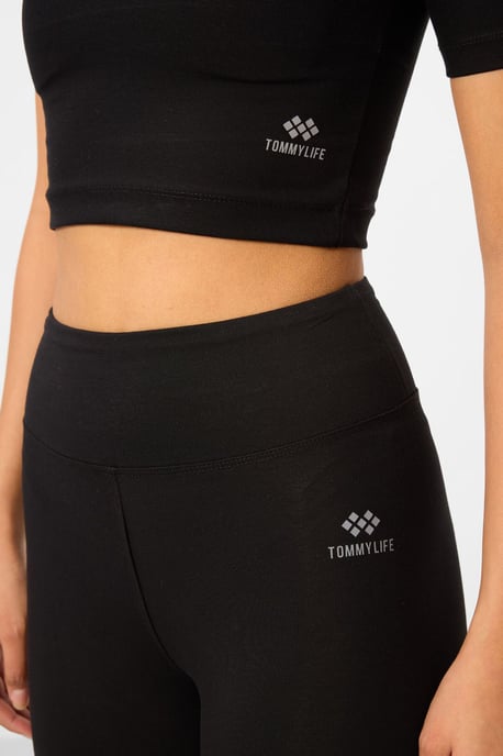 Dames Katoenen Slim-fit Actieve Set - Image 3