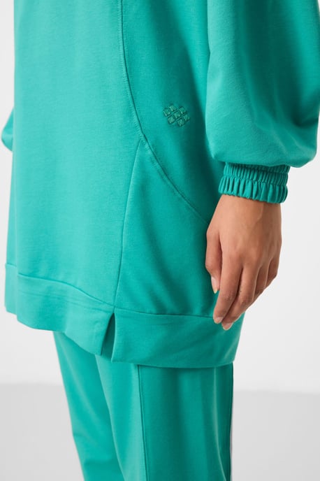 Overmaat Fleece Sweatshirt en Broek Set - Image 5