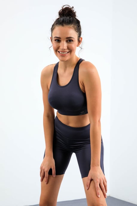 Mouwloos Slim-fit Actief Set Met Shorts - Image 4