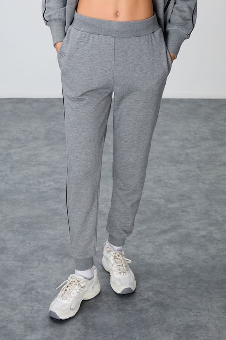 Overmaatse Sweatshirt met Ritssluiting en Broek Set - Image 4