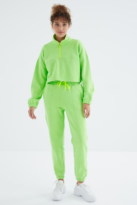 Oversized Fleece Sweatshirt en Broek Set - Image 5