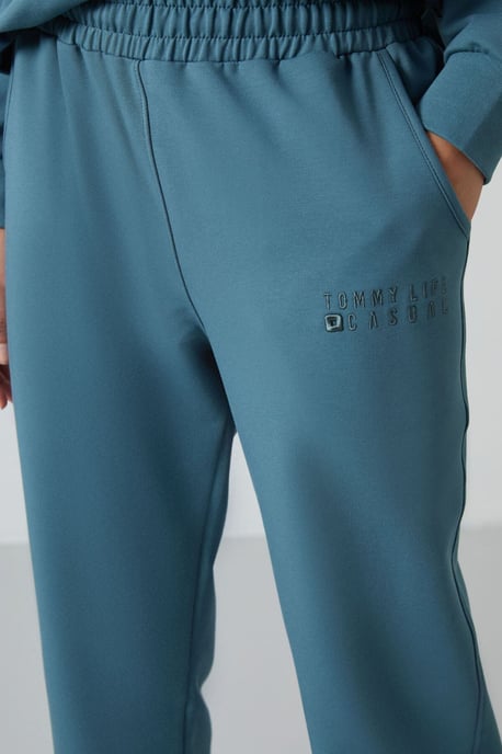 Oversized Sweatshirt en Elastische Taillebroek Set - Image 5
