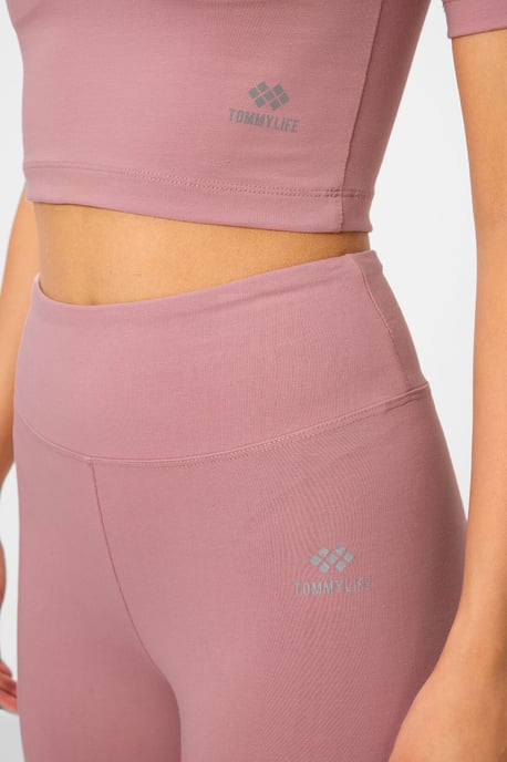 Dames Katoenen Slim-fit Actieve Set - Image 3