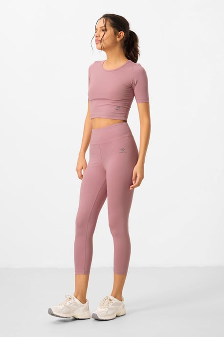 Dames Katoenen Slim-fit Actieve Set - Image 4
