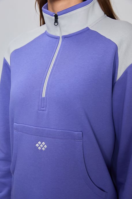 Kleurblok Fleece Trainingspak Set - Image 4