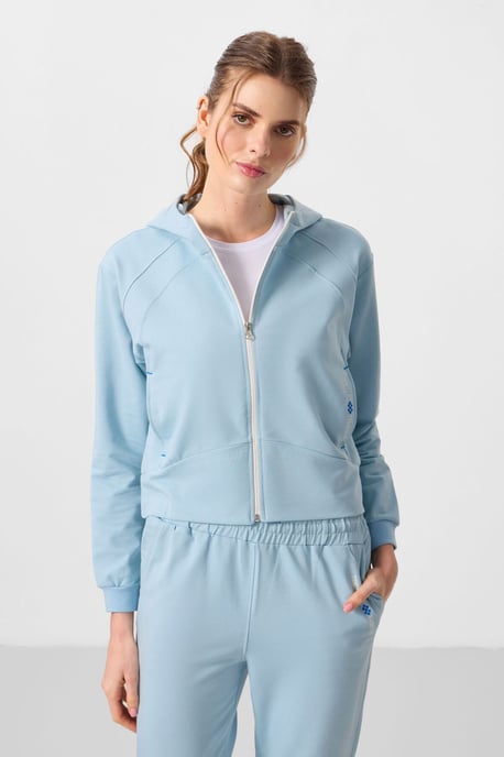 Oversized Hooded Zip Sweatshirt en Broek Set - Image 2