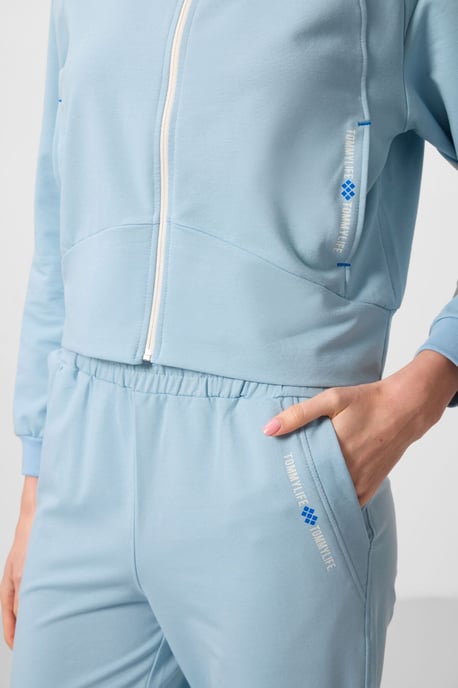 Oversized Hooded Zip Sweatshirt en Broek Set - Image 5