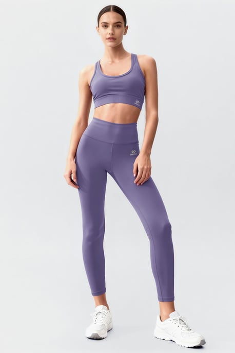 Mouwloze Sportset Met Leggings - Image 1