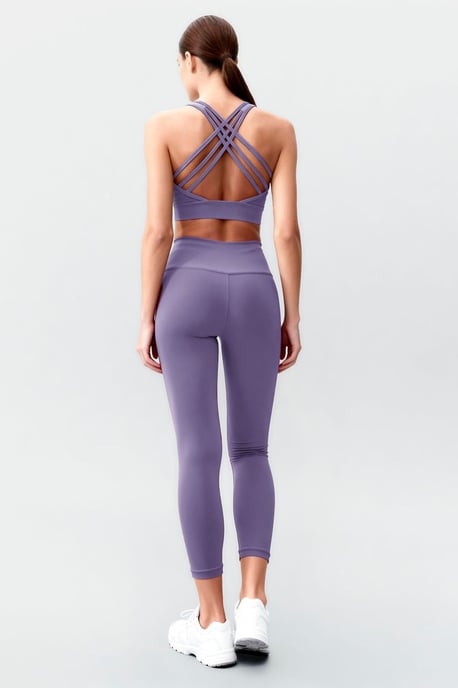 Mouwloze Sportset Met Leggings - Image 2