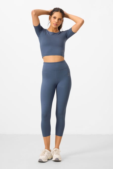 Dames Katoenen Slim-fit Actieve Set - Image 2