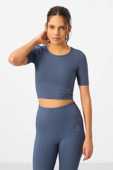 Dames Katoenen Slim-fit Actieve Set - Image 6