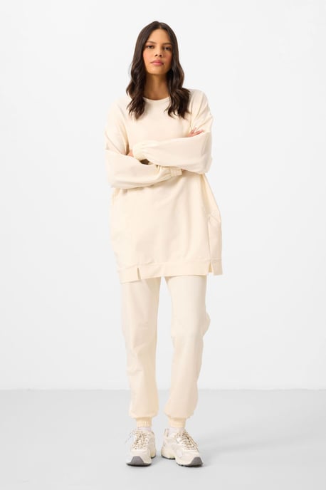 Oversized Fleece Sweatshirt en Broek Set - Image 3