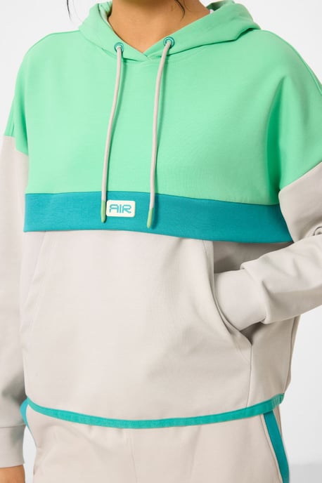 Kleurgebloemde Hoodie en Broek Set - Image 3