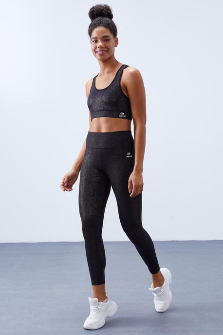Ärmlös aktiv uppsättning med högmidjade leggings - Image 1