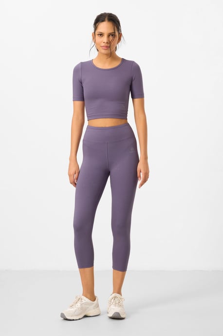 Dames Katoenen Slim-fit Actieve Set - Image 2