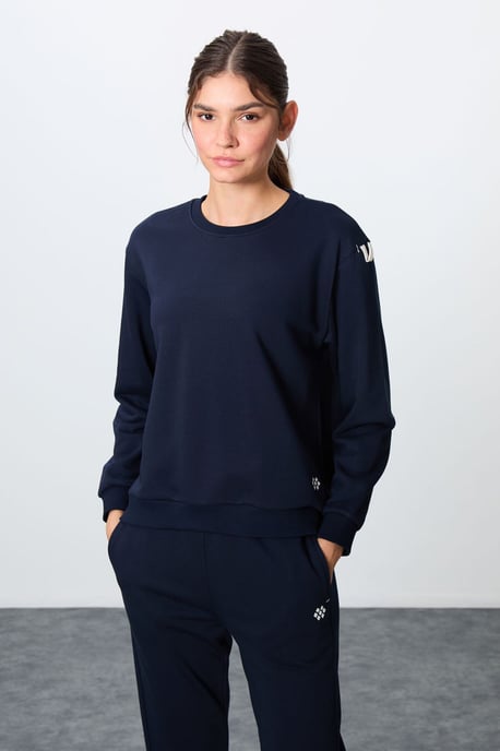 Oversized Katoen-polyester Sweater en Broek Set - Image 2