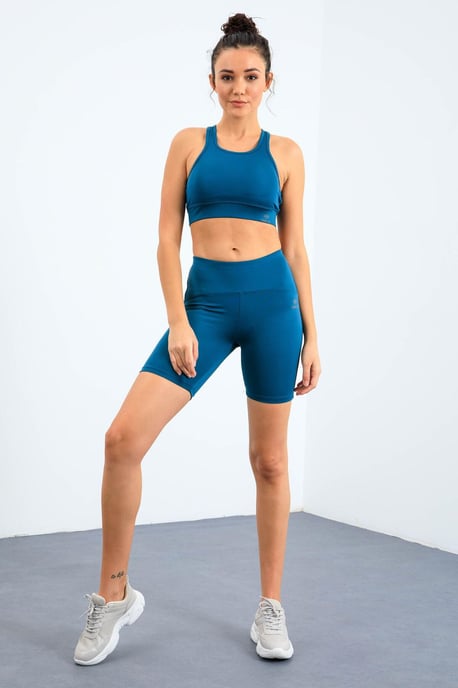 Mouwloos Slank-fit Activiteitset met Shorts - Image 5