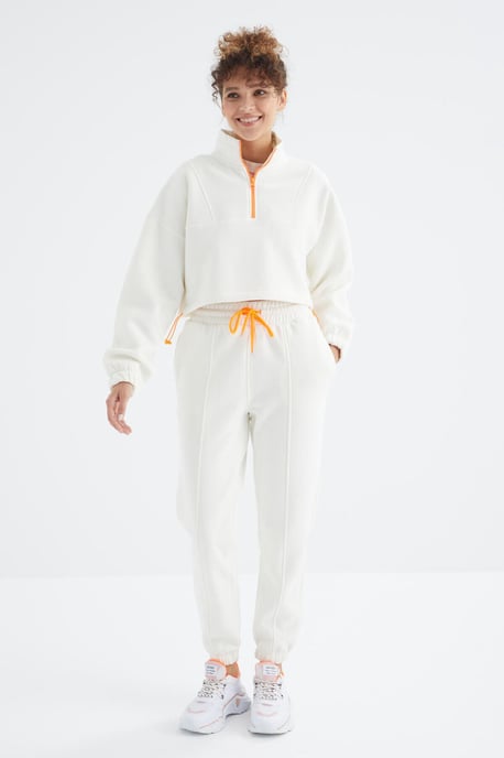 Oversized Fleece Sweatshirt en Broek Set - Image 1