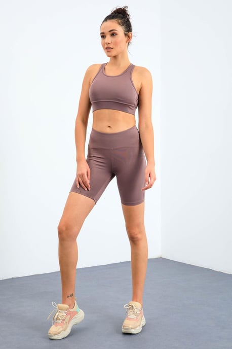 Mouwloos Slim-fit Actief Set Met Shorts - Image 5