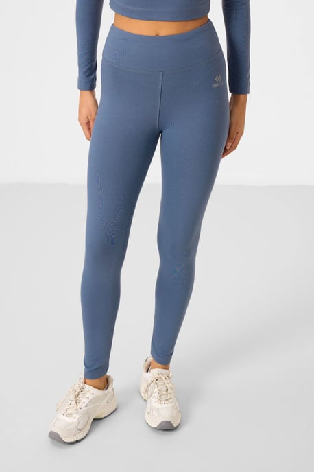 Katoenen Elastaan Crop T-Shirt en Legging Set - Image 5