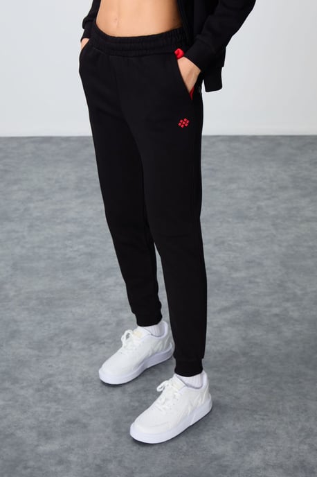 Overmaatse Hoodie Met Ritssluiting en Broek Set - Image 3