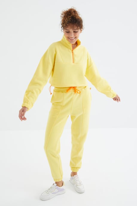 Oversized Fleece Sweatshirt en Broek Set - Image 3