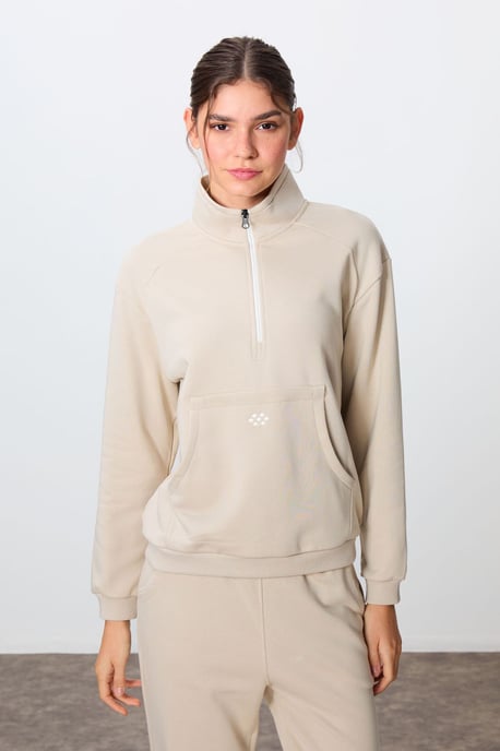 Kleurblok Fleece Trainingspak Set - Image 3
