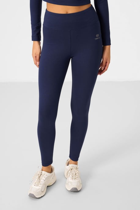 Katoenen Elastaan Crop T-Shirt en Leggings Set - Image 5