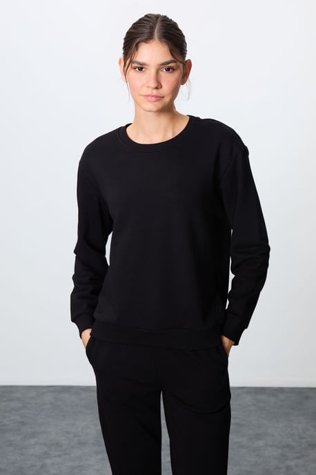 Overmaatset van katoen-polyester sweatshirt en broek - Image 2